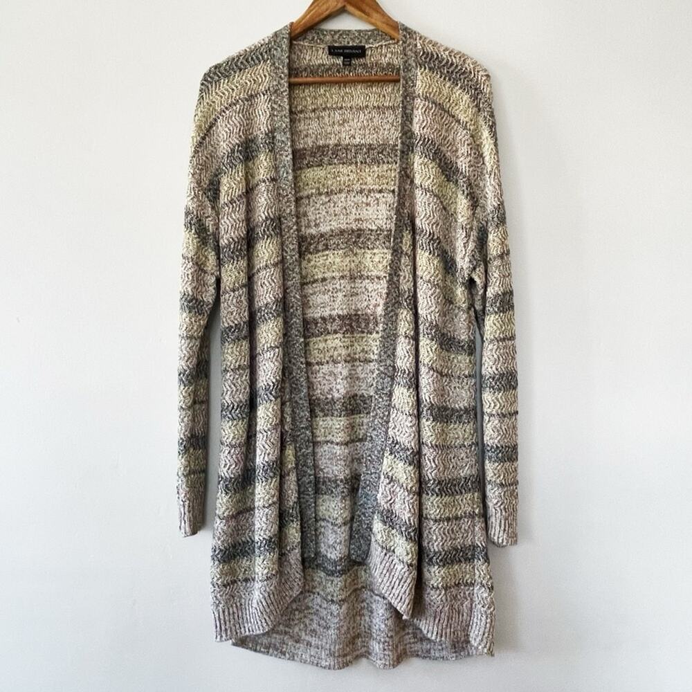 Lane Bryant Multicolor Striped Open Front Cardigan Size 18/20 EUC